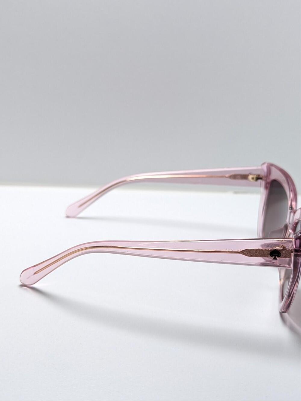 Kate Spade Mellie/O/S 35JHA Crystal Pink Cat Eye Women’s Sunglasses 51-18-140 - Picture 5 of 6